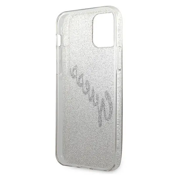 Etui Guess Glitter Gradient GUHCP12SPCUGLSGO do iPhone 12 mini Złoty