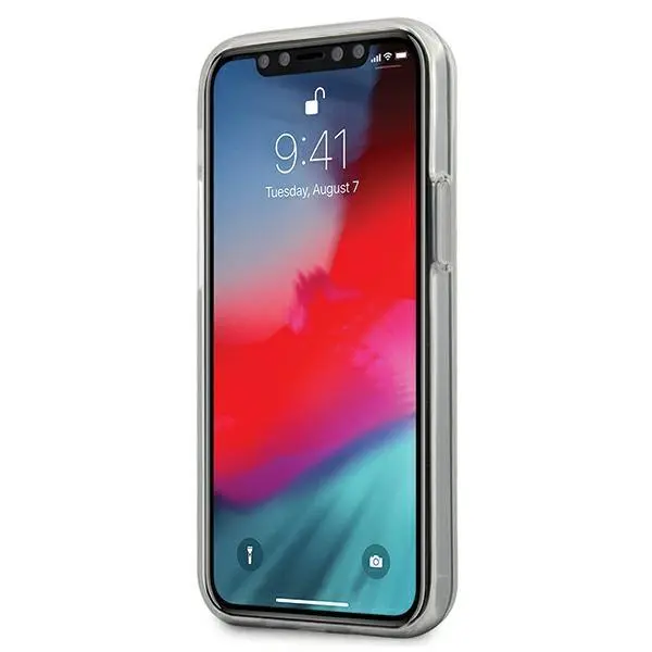 Etui Guess Metallic GUHCP12SPCUMPTPI do iPhone 12 mini Różowy