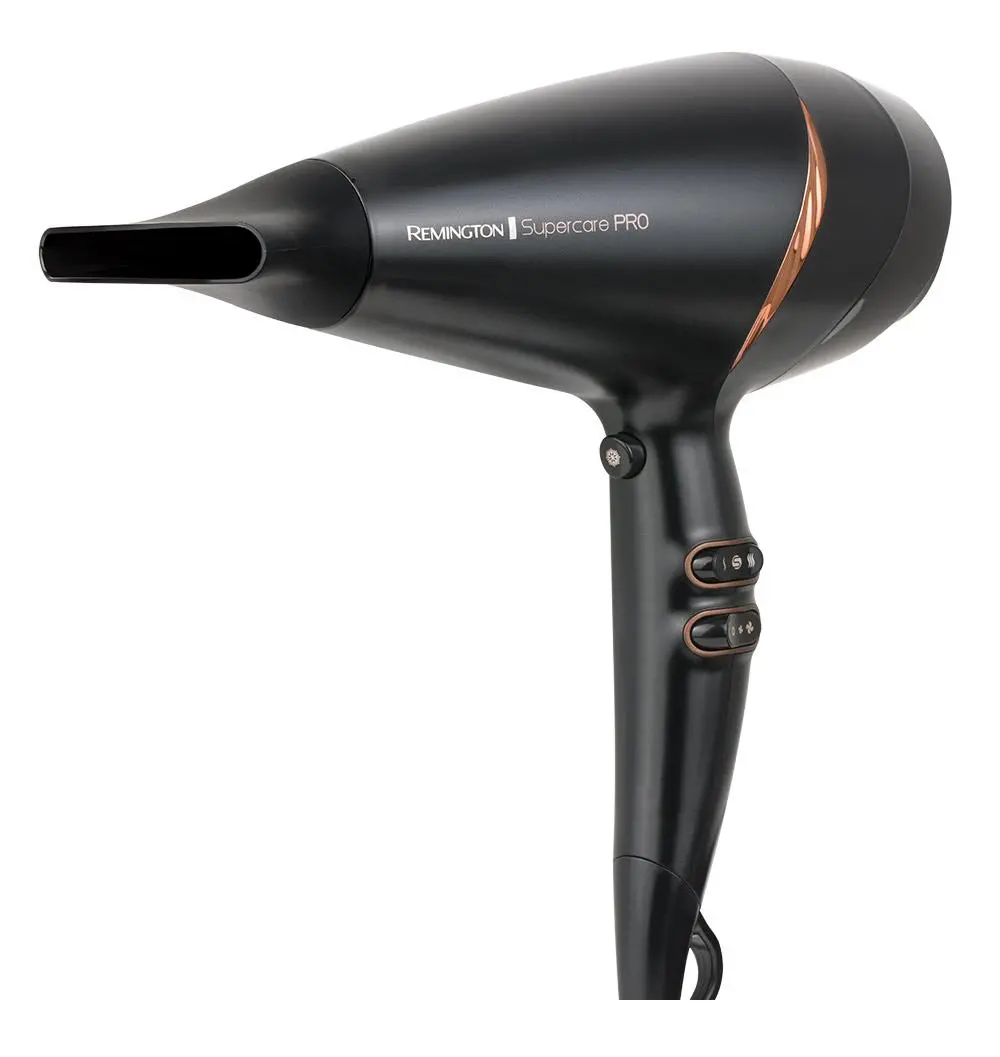Suszarka do włosów Remington Supercare Pro AC7200 Jonizacja Dyfuzor Zimny nawiew 2200W 2 prędkości 3 temperatury