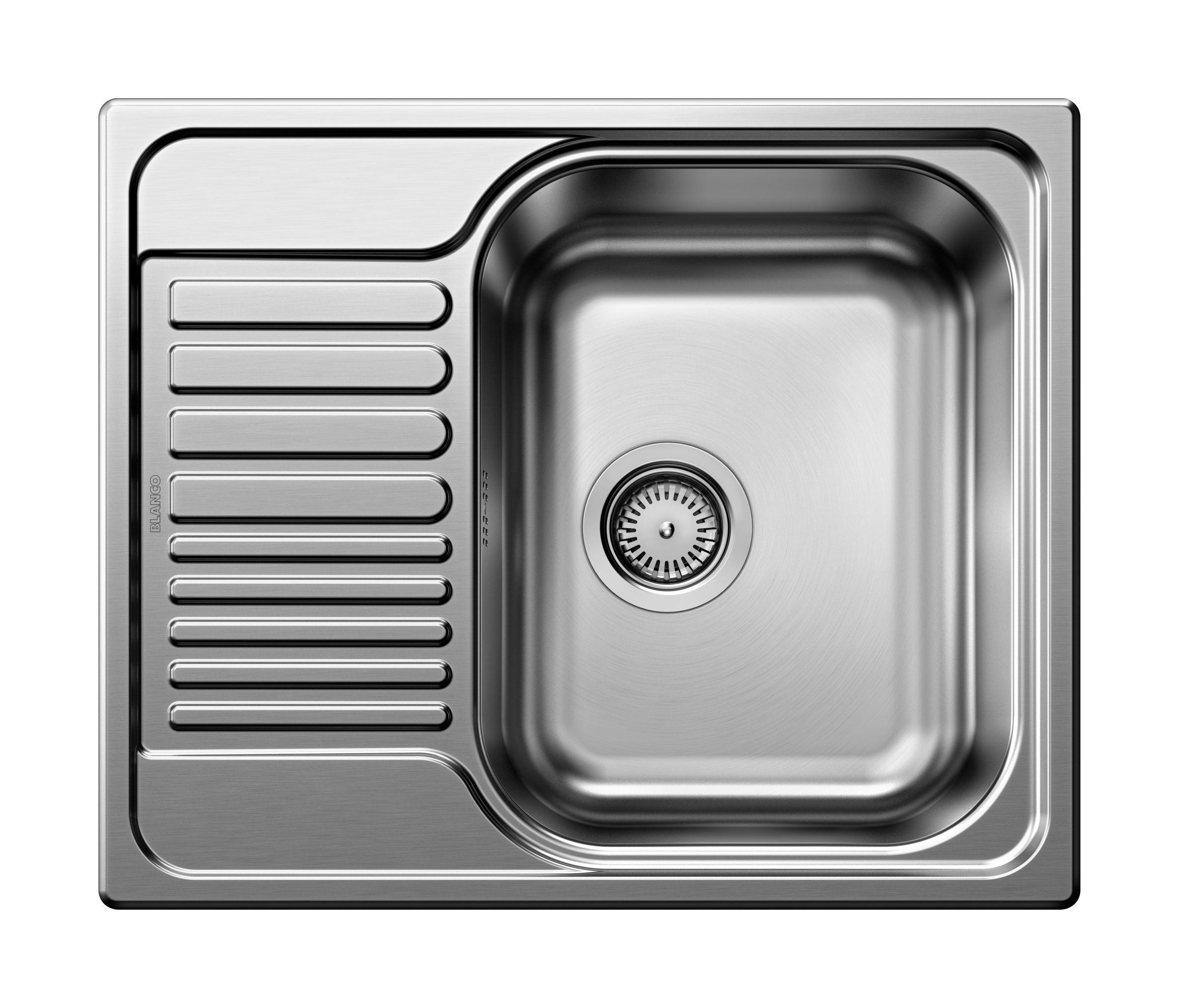 Zlewozmywak Blanco Tipo 45 S Mini 516053 Stalowy Srebrny