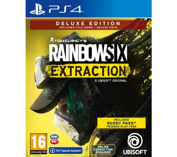 gra Tom Clancy's Rainbow Six Extraction - Edycja Deluxe Gra na PS4 (Kompatybilna z PS5)
