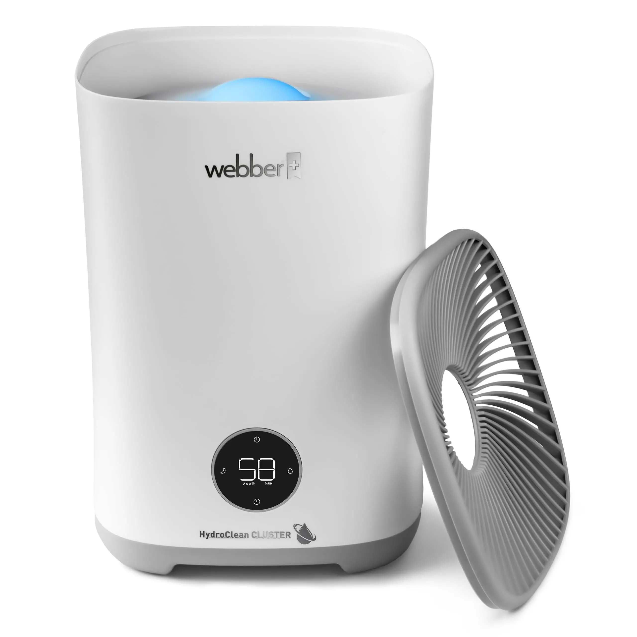 Oczyszczacz i nawilżacz powietrza 2w1 Webber HH3002 Higrostat 3l Jonizacja 30m2