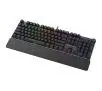 Klawiatura mechaniczna Krux Crato RGB Outemu Brown Czarny