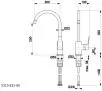 Bateria KFA Armatura Arura Leonit 5313-815-00 Chrom Mosiądz