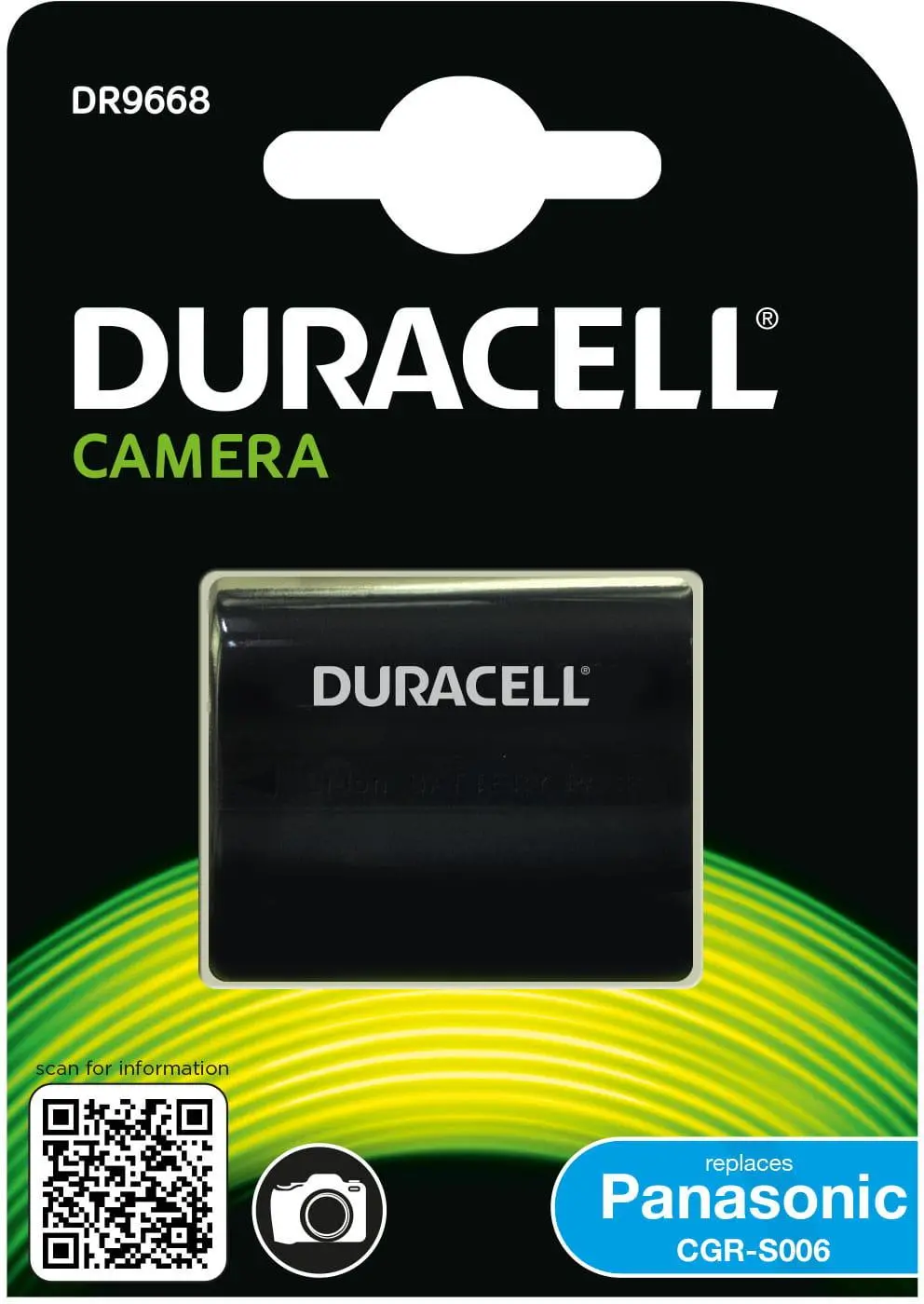 Akumulator Duracell DR9668 zamiennik Panasonic CGA-S006
