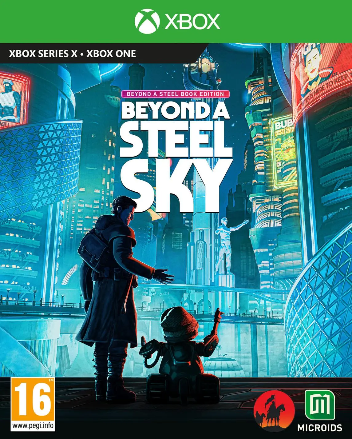 Beyond a Steel Sky Edycja Steel Book Gra na Xbox One (Kompatybilna z Xbox Series X)