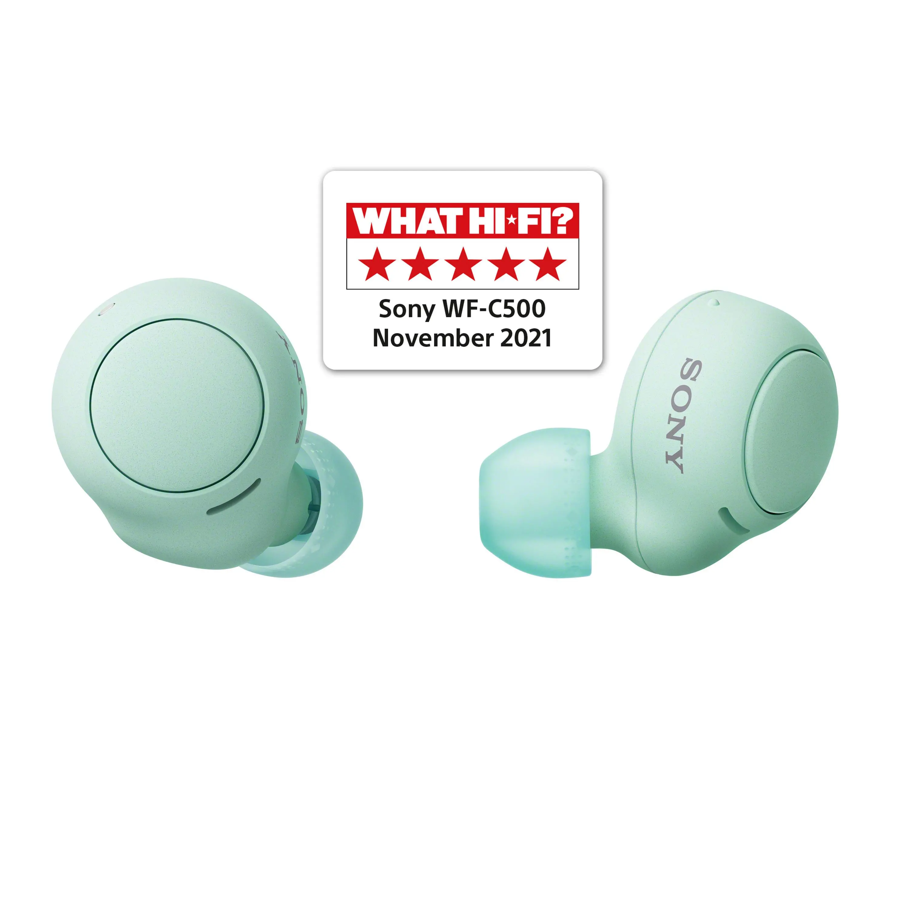 Słuchawki bezprzewodowe Sony WF-C500 Dokanałowe Bluetooth 5.0 Zielony