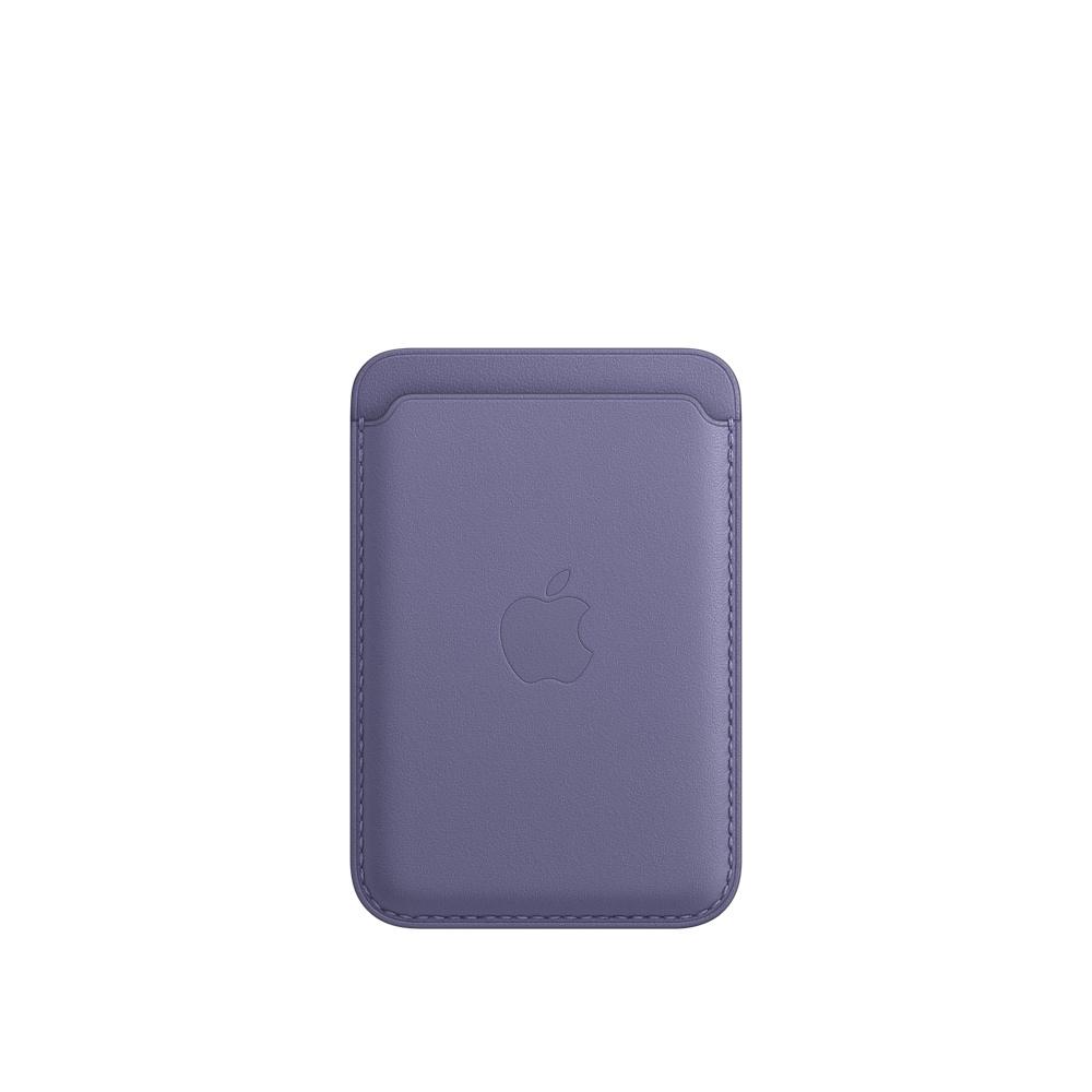 Etui Apple portfel z MagSafe do iPhone 2021 Glicynia