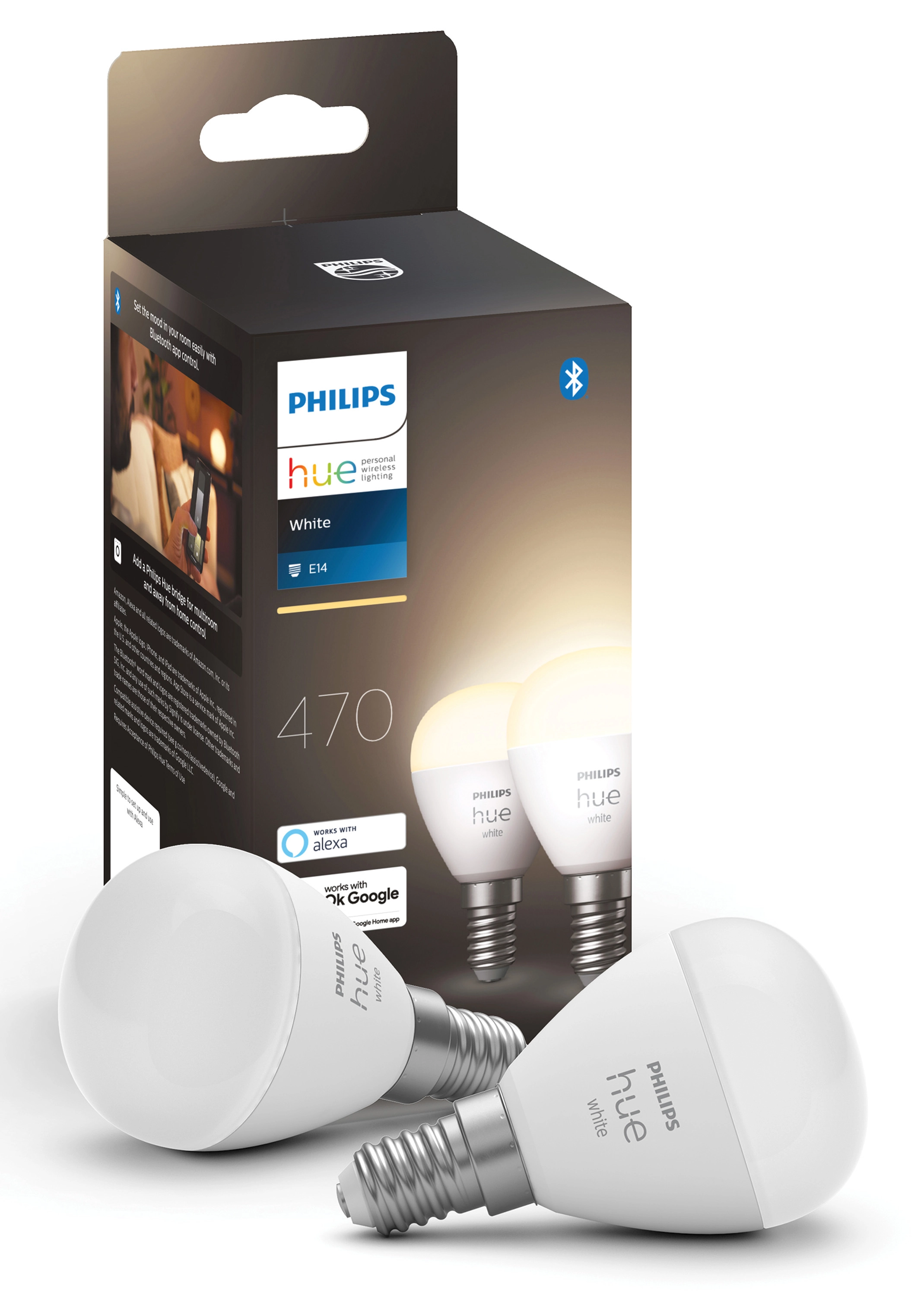 Żarówka LED Philips Hue White E14 2 szt.