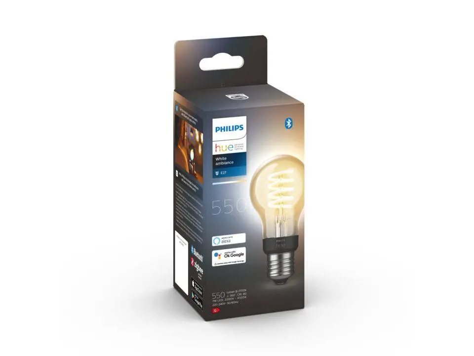Żarówka LED Philips Hue White Ambiance Filament Standard E27 1 szt.