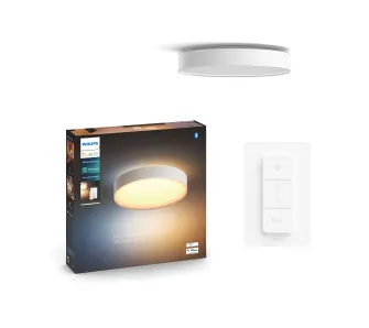 Lampa sufitowa Philips Hue White Ambiance Devere średnia Biały