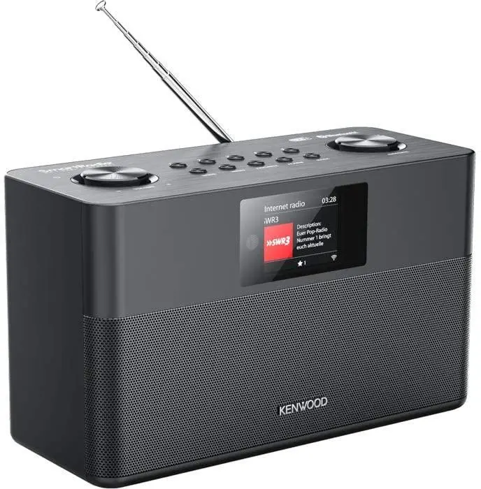 Kenwood CR-ST100S-B Radio FM DAB+ Internetowe Bluetooth Czarny