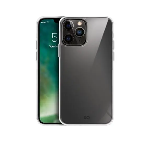 Etui Xqisit Phantom Glass Anti Bac do iPhone 13 Pro Przeźroczysty