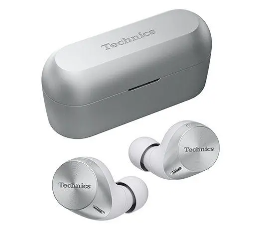 Słuchawki bezprzewodowe Technics EAH-AZ60E-S Dokanałowe Bluetooth 5.2 Srebrny