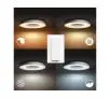 Lampa sufitowa Philips Hue White Ambiance Still 929003055401 Srebrny