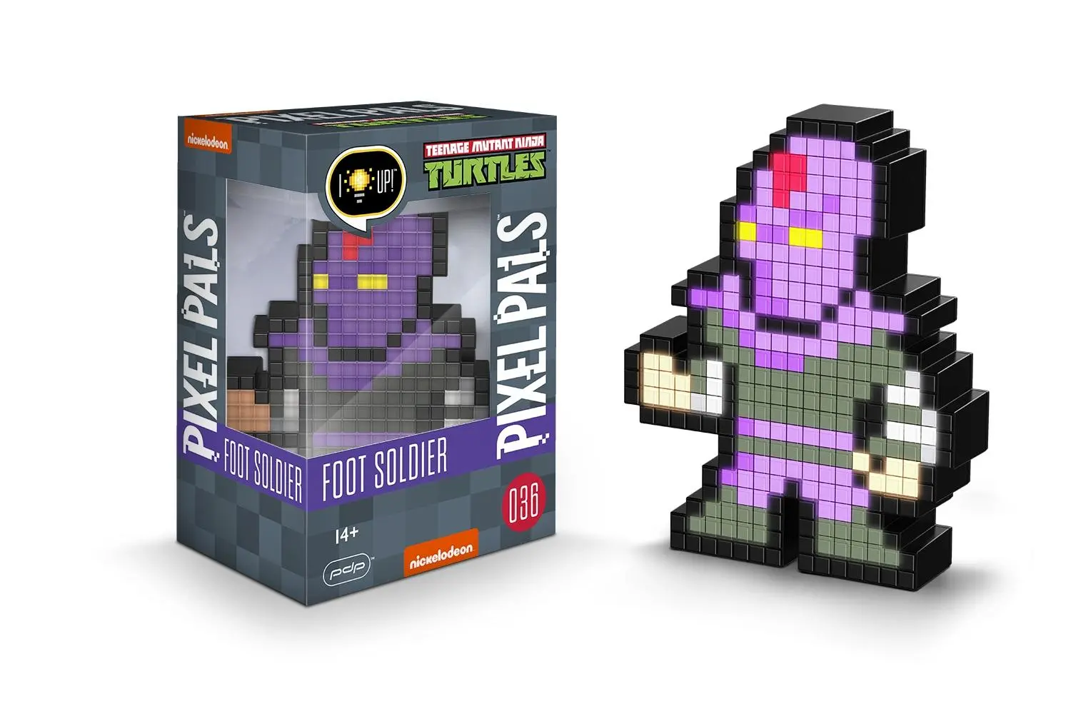 Świecąca figurka PDP PIXEL PALS TMNT Foot Solider