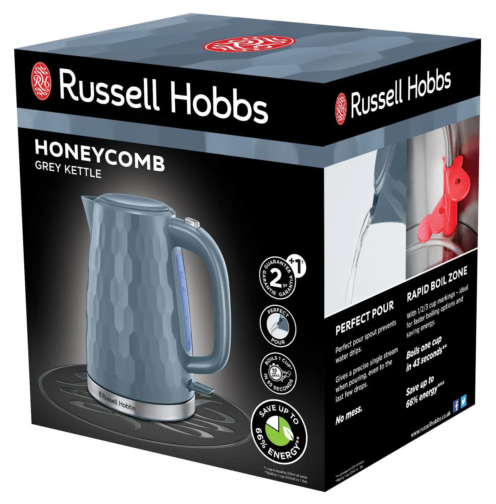 Czajnik Russell Hobbs Honeycomb 26053-70 1,7l 2400W