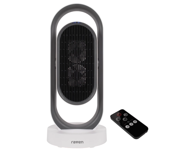 Raven ETW007W Obrotowa podstawa 1800W Ceramiczny element grzejny