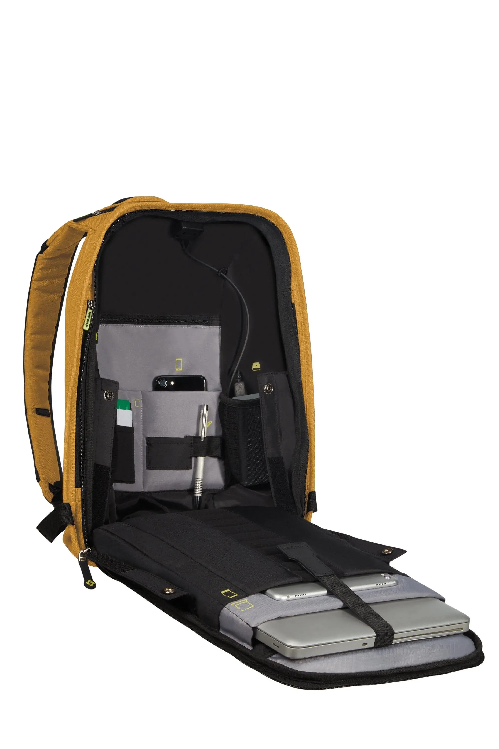 Plecak na laptopa Samsonite Securipak 15,6" Żółty