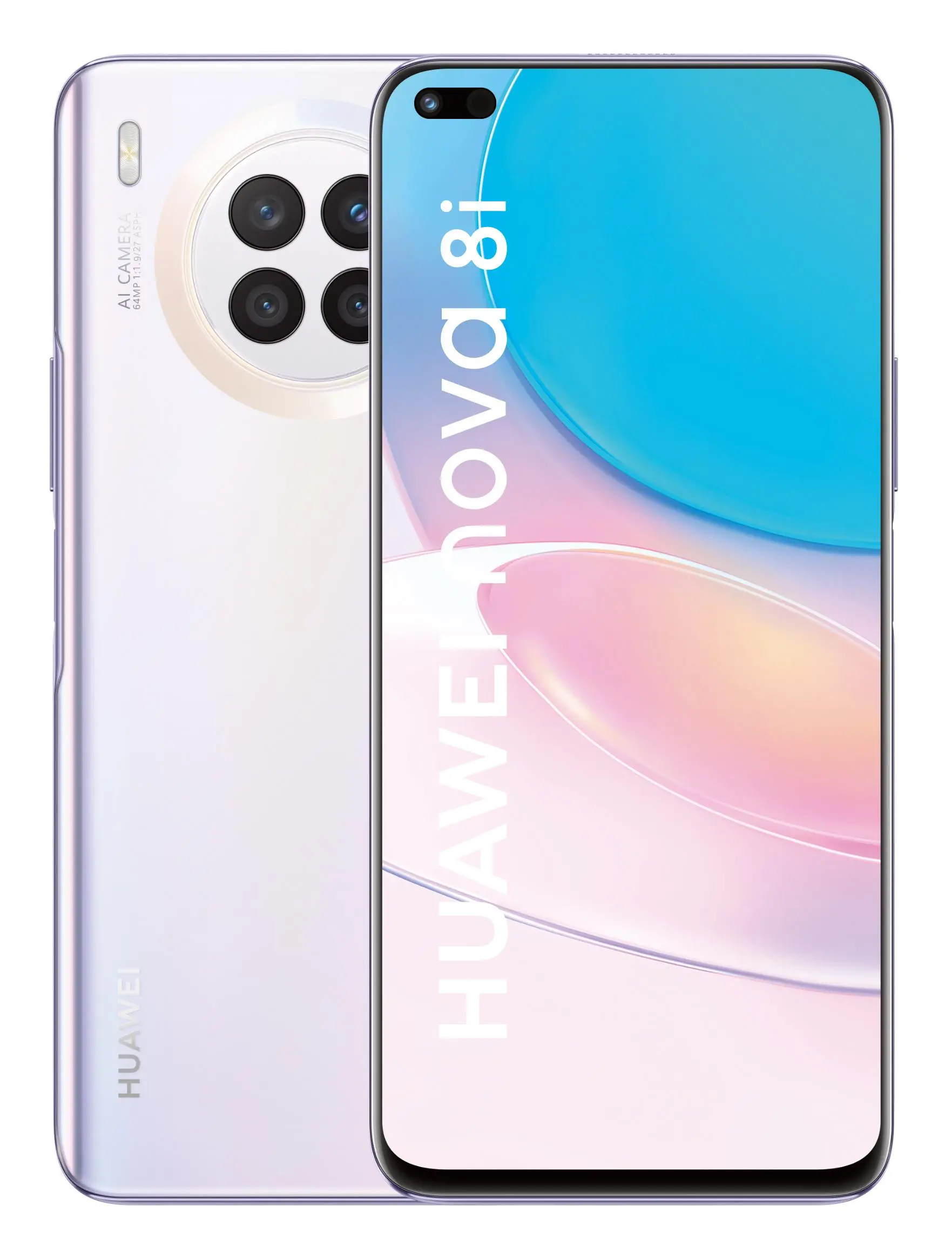 Smartfon Huawei Nova 8i 6,67" 64Mpix Srebrny