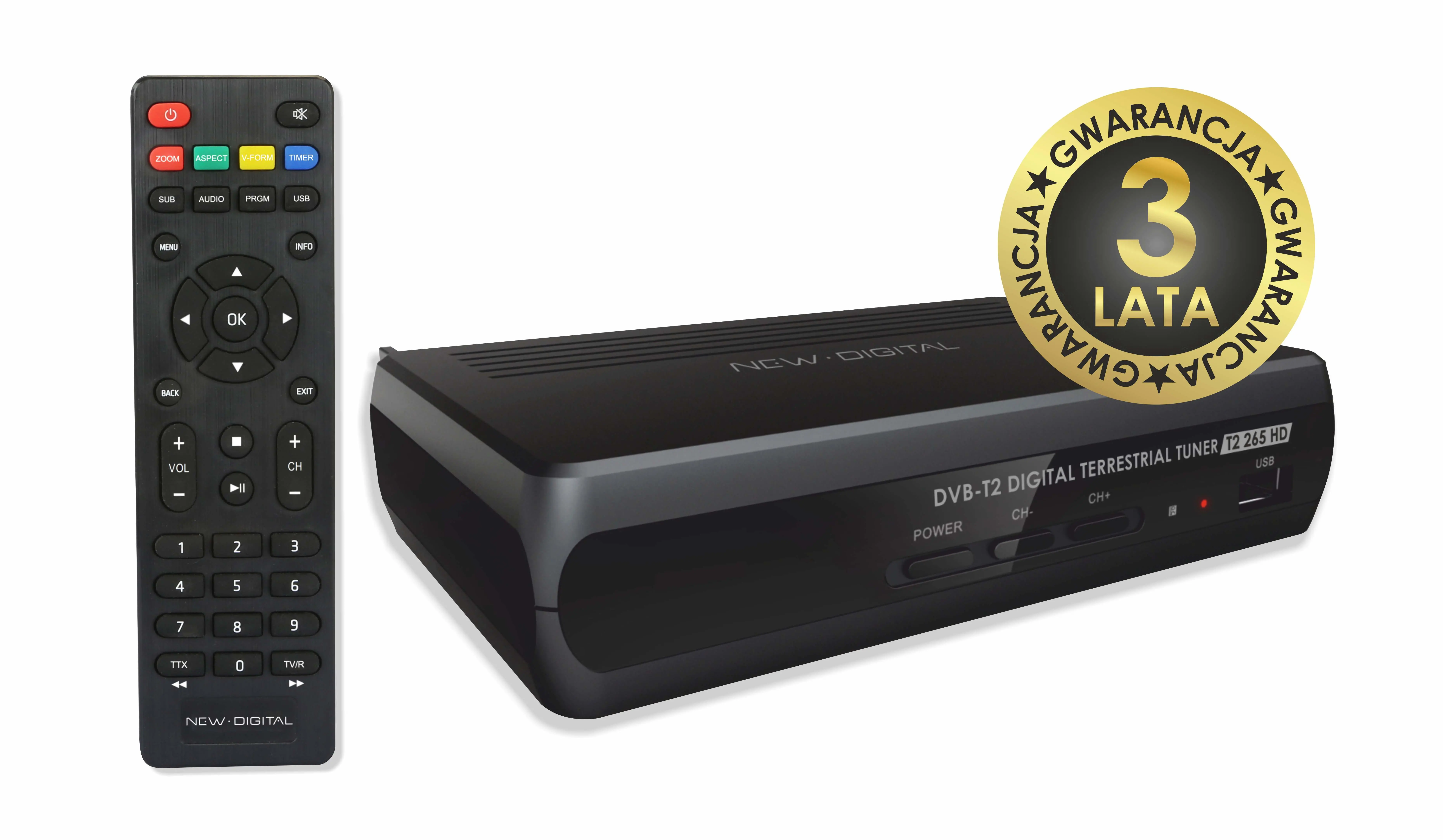 Dekoder New Digital T2 265 HD