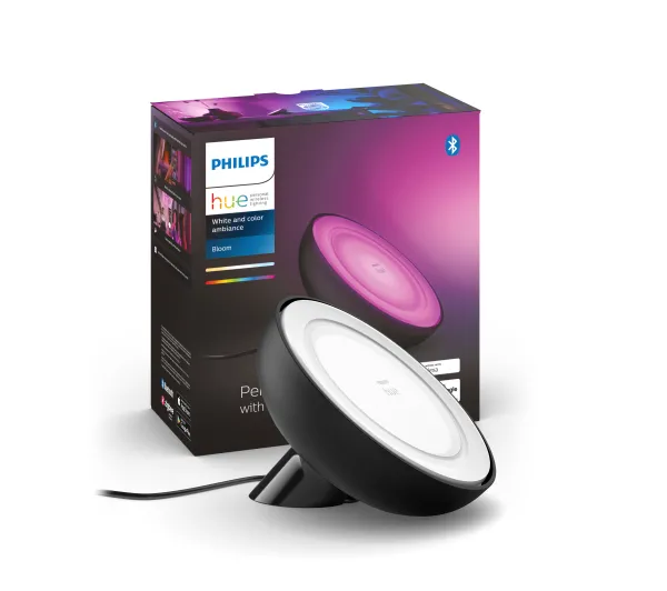 Philips Hue White and Colour Ambiance Bloom Czarny