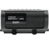 TechniSat DigitRadio Bike 1 Radio FM DAB+ Bluetooth Czarno-biały