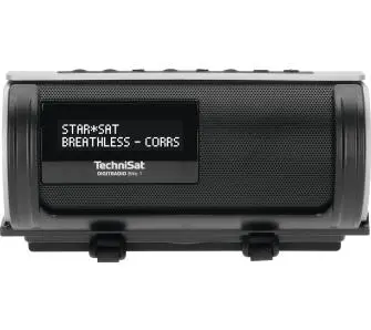 Radioodbiornik TechniSat DigitRadio Bike 1 Radio FM DAB+ Bluetooth Czarno-biały