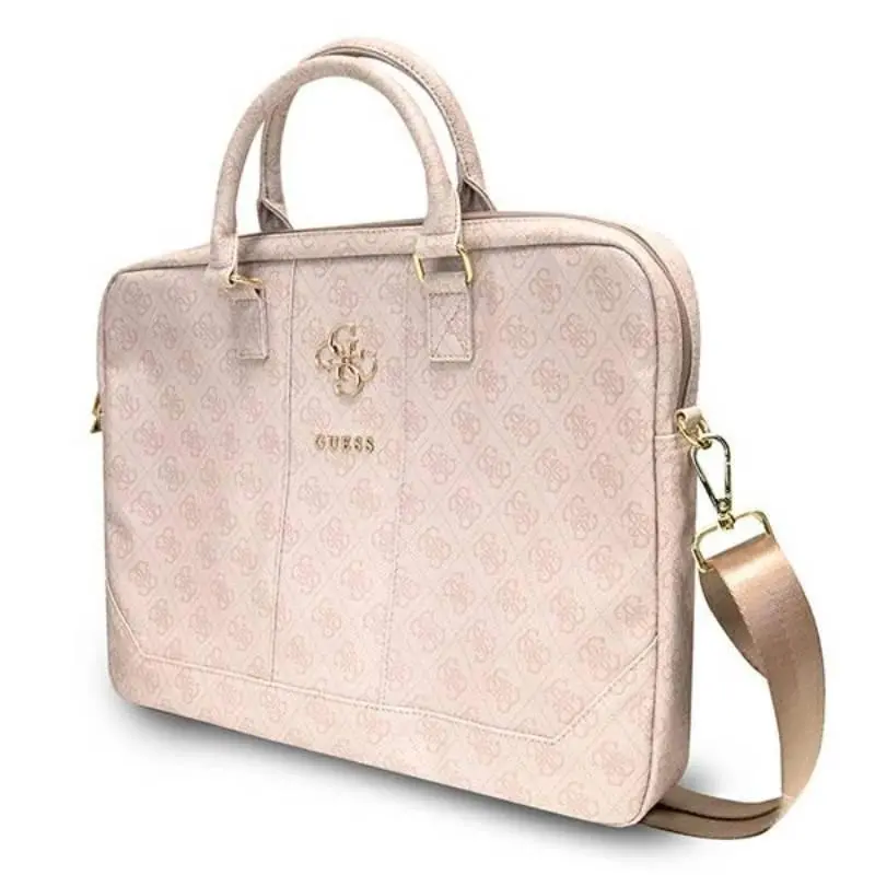 Torba na laptopa Guess GUCB15G4GFPI 4G Uptown Różowy