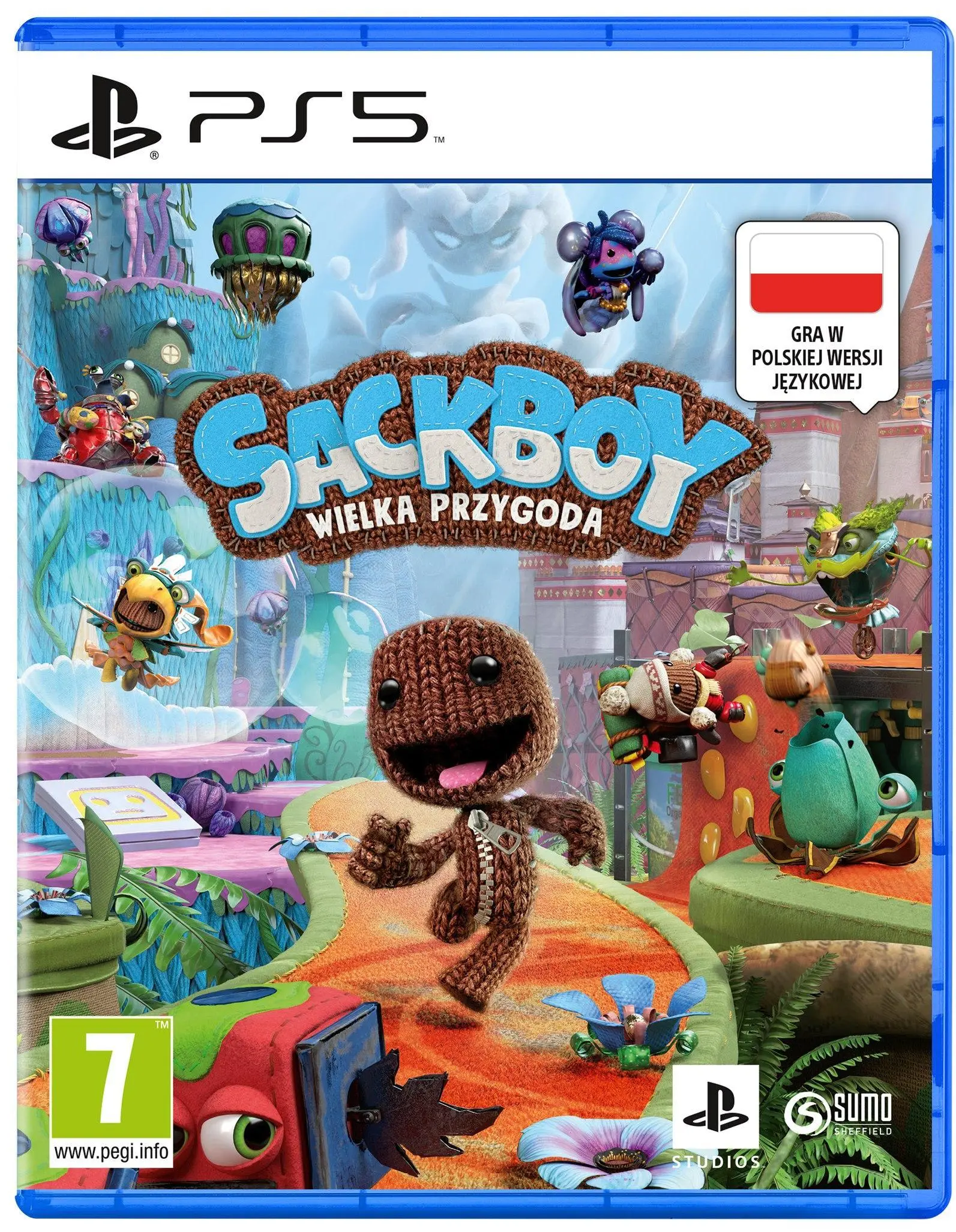 Konsola Sony PlayStation 5 (PS5) z napędem + FIFA 22 + Sackboy + Ratchet & Clank: Rift Apart + Dodatkowy Pad Biały