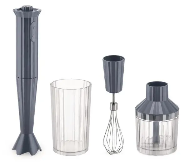 Alessi Plissé MDL10SG 500W Rozdrabniacz Końcówka do ubijania