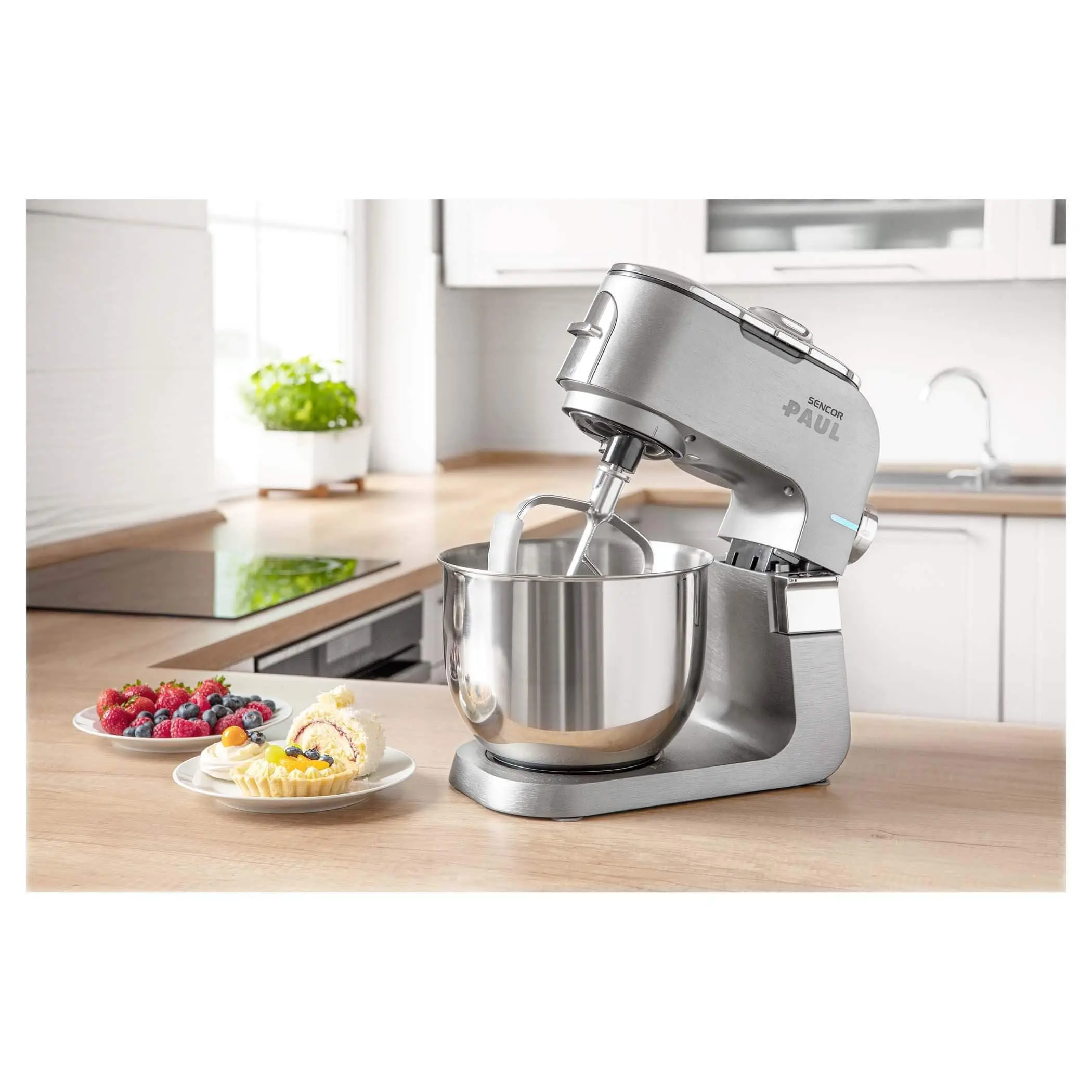 Robot planetarny Sencor STM 7900 1500W Maszynka do mielenia Szatkownica Blender kielichowy