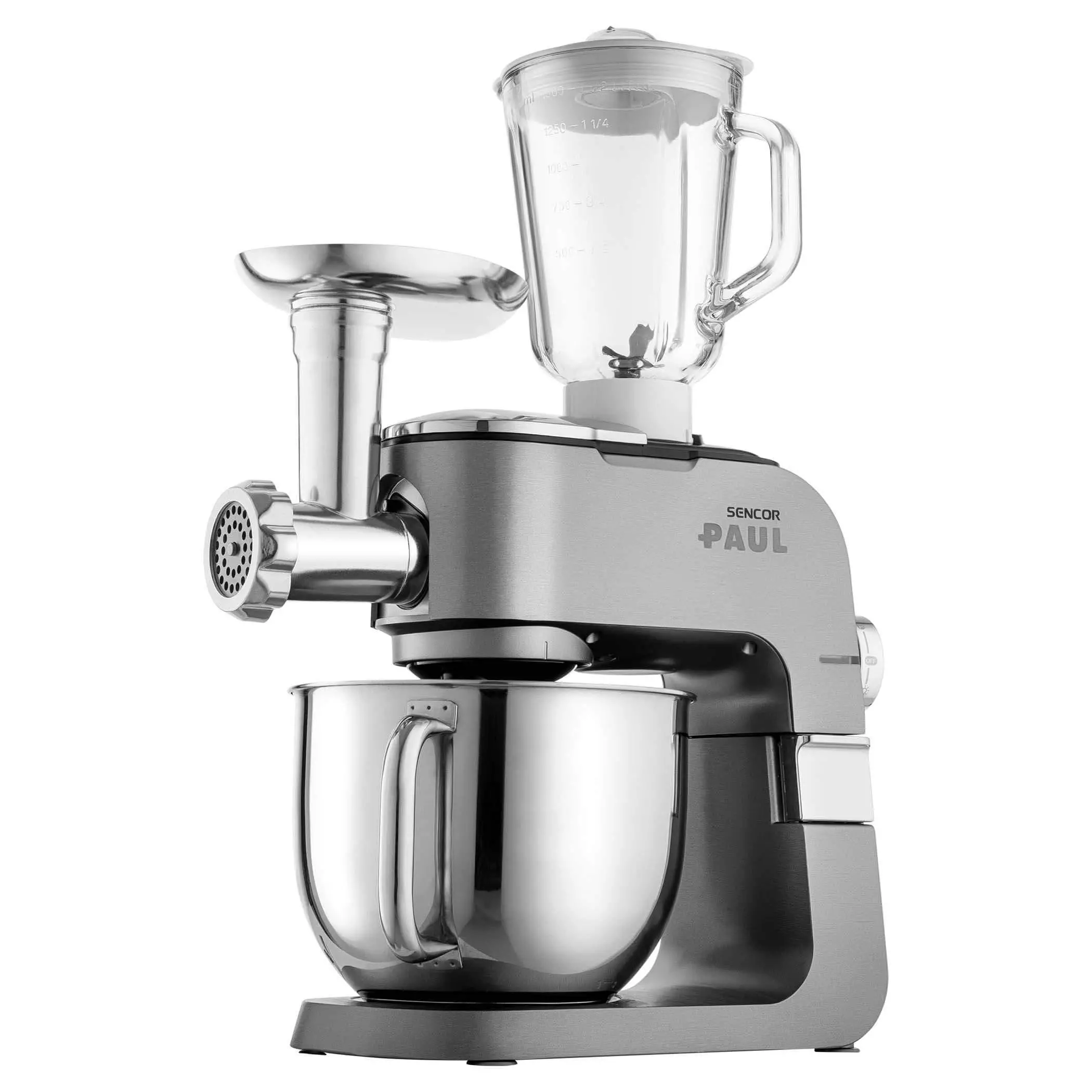 Robot planetarny Sencor STM 7900 1500W Maszynka do mielenia Szatkownica Blender kielichowy