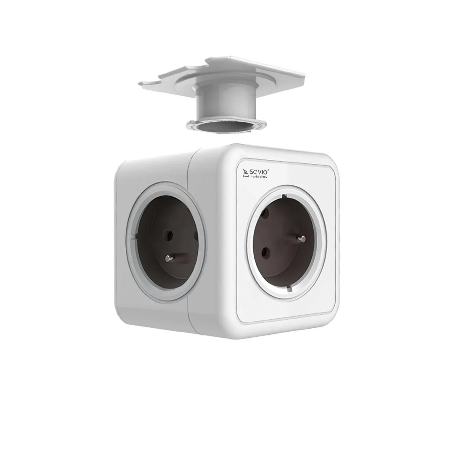 Kostka Savio Powercube PC-03 5 gniazd 3m Biały