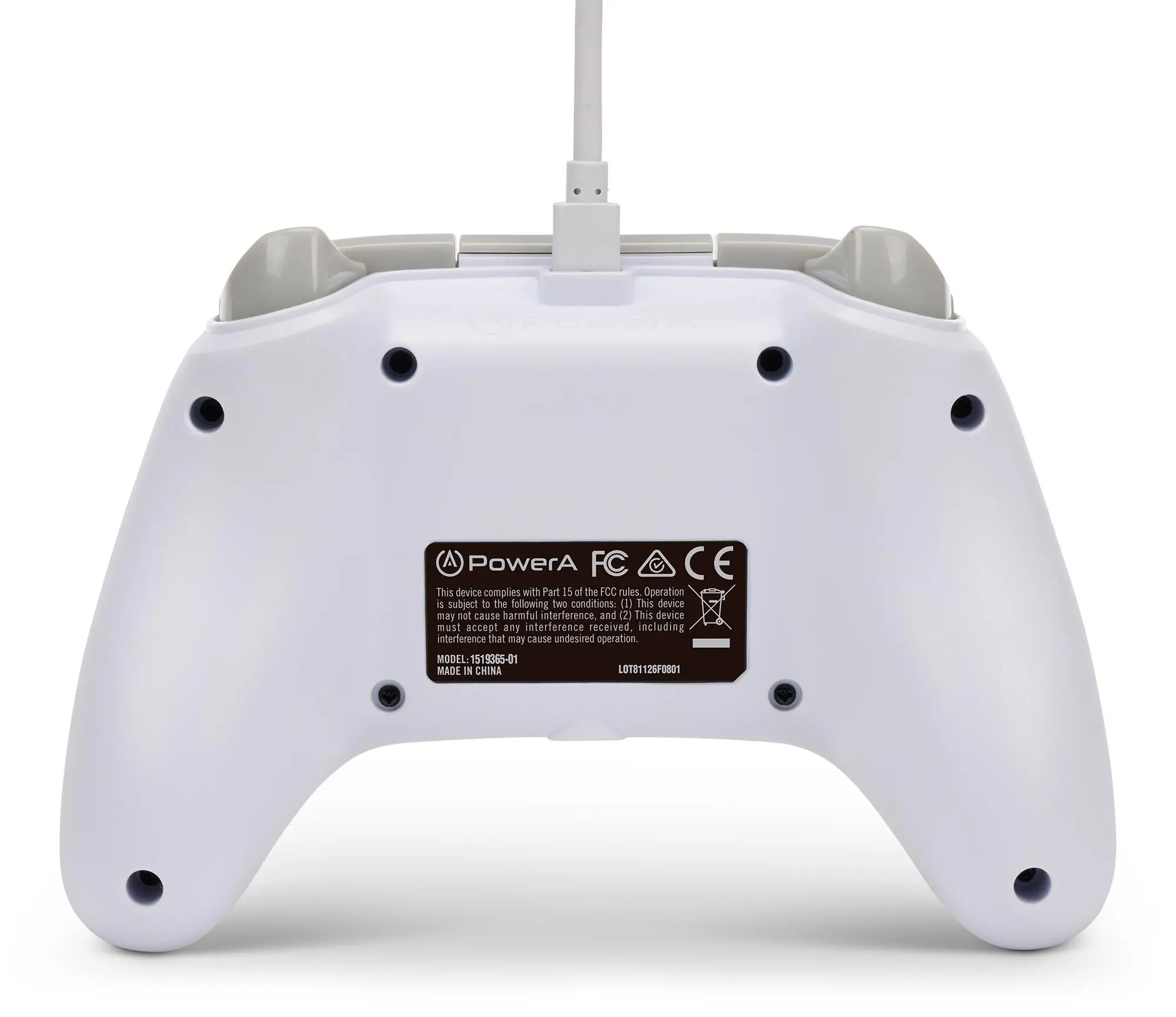 Pad PowerA przewodowy do Xbox Series X/S, Xbox One, PC Biały
