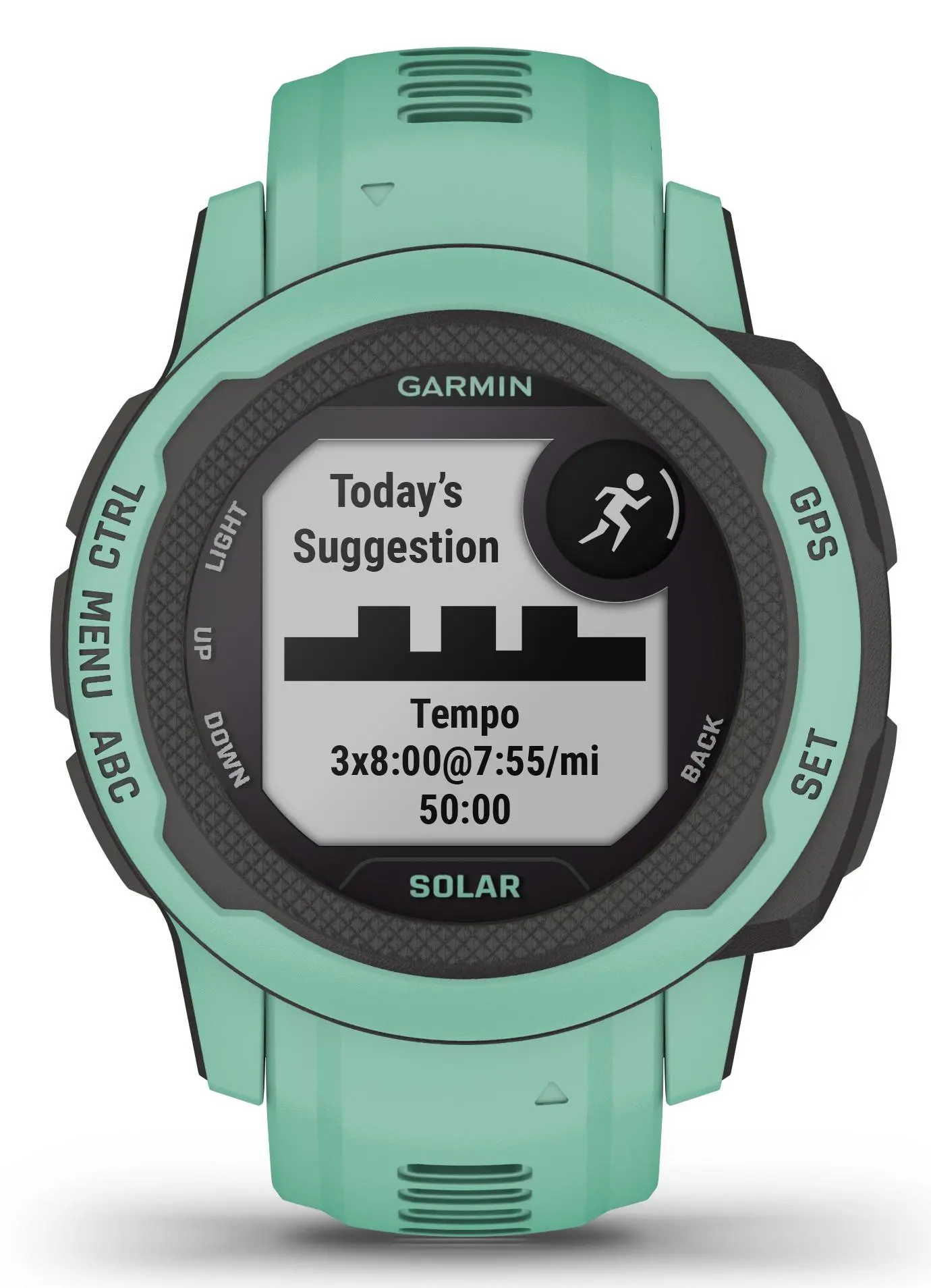 Smartwatch Garmin Instinct 2S Solar 40mm GPS Zielony