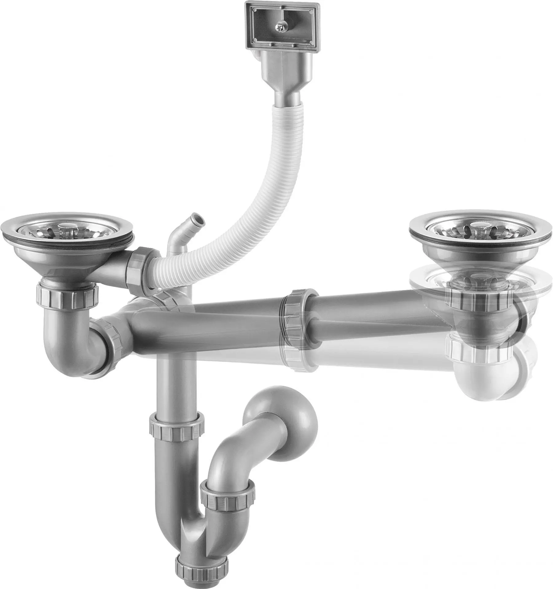 Syfon do zlewozmywaka Deante ZXY_9956