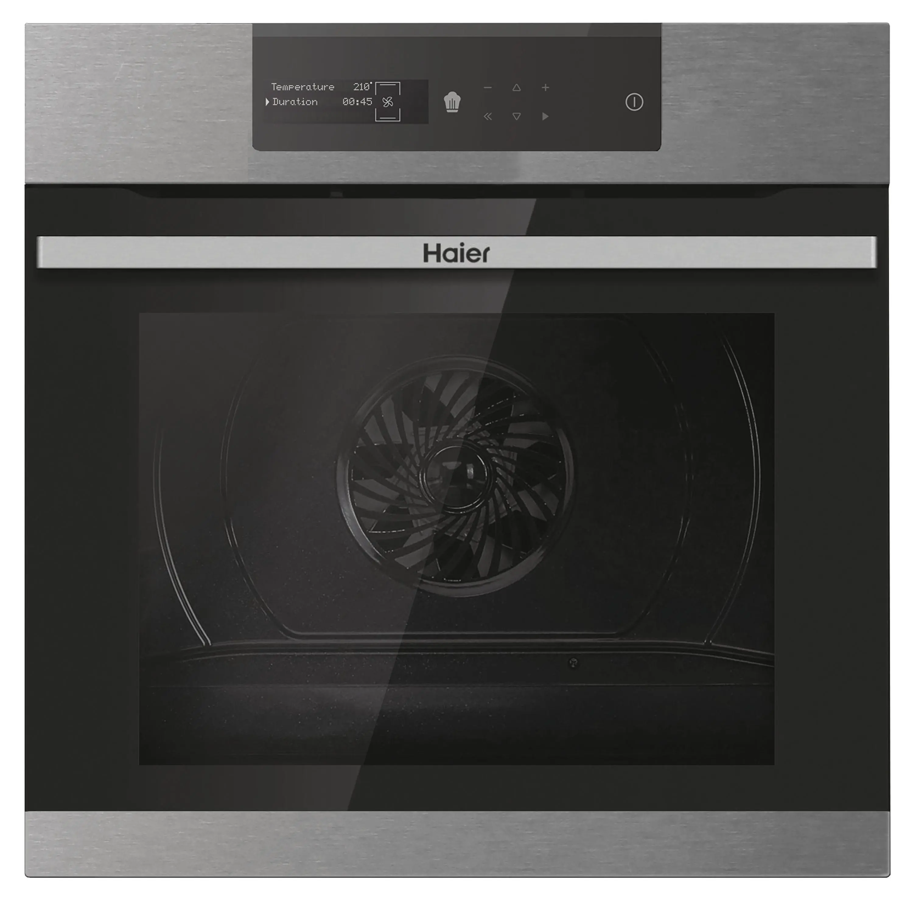 Piekarnik elektryczny Haier I-Message 2 HWO60SM2B9XH Termoobieg Termosonda Zdalne sterowanie Srebrno-czarny