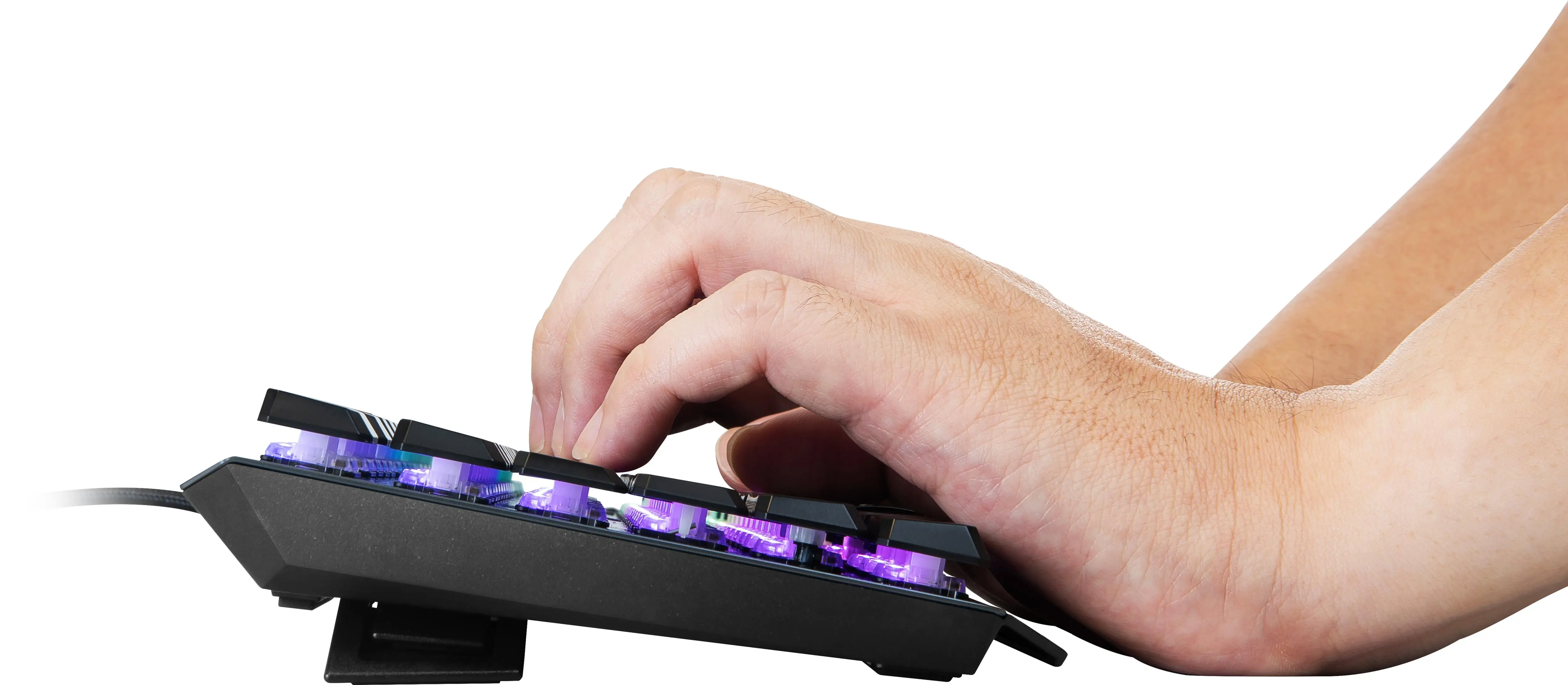 Klawiatura mechaniczna MSI Vigor GK50 Low Profile TKL Kailh Low Profile Grafitowy