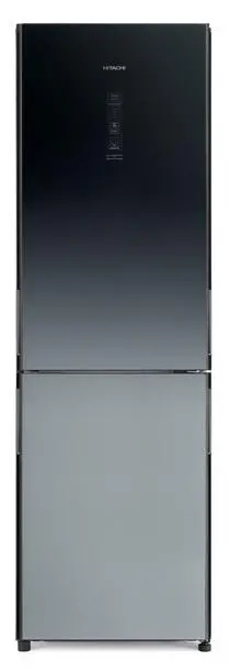 Lodówka Hitachi R-BGX411PRU0 (XGR) Pełny No Frost 190cm Szuflada z kontrolą wilgotności Czarno-Szary Gradient