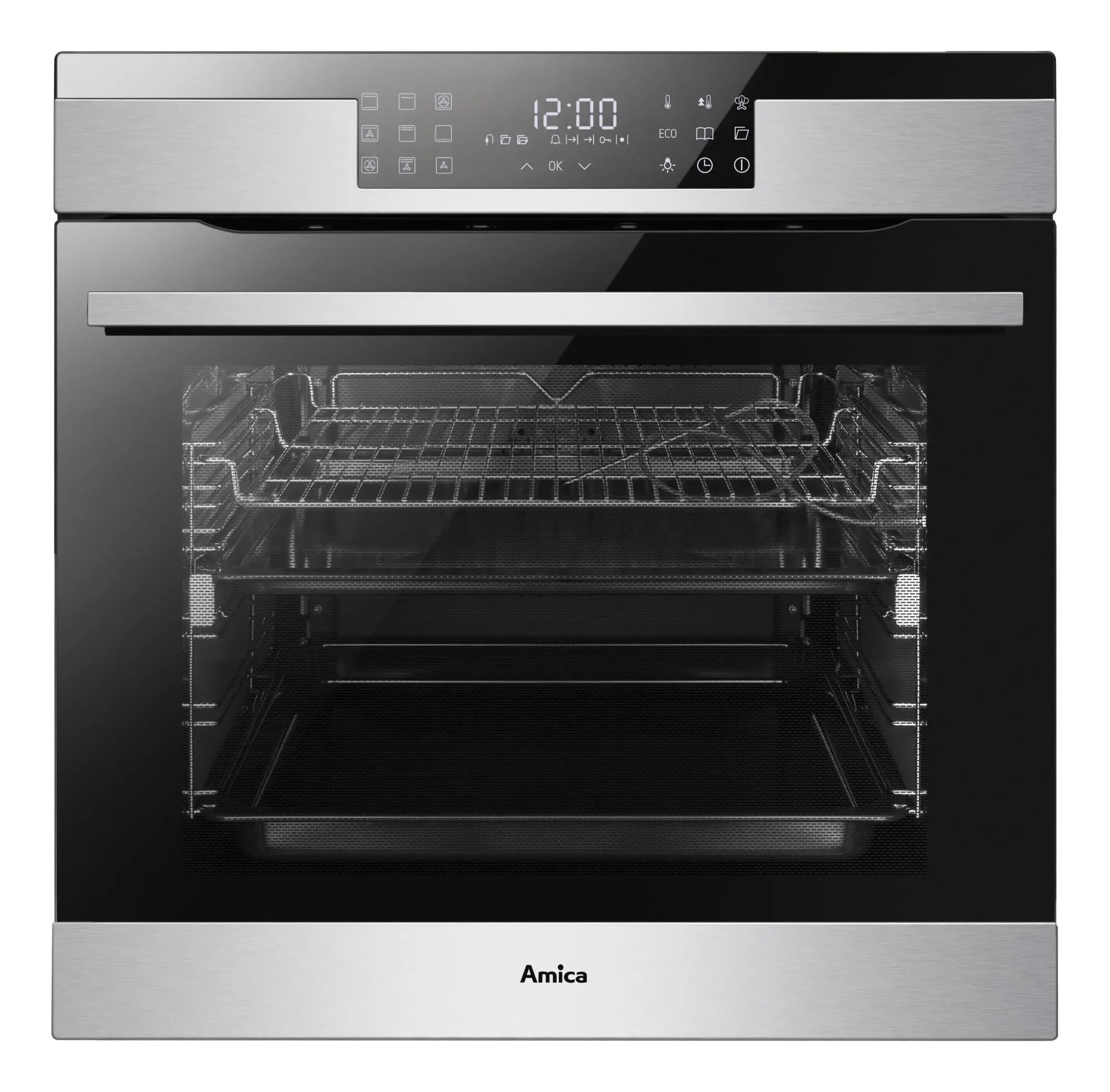 Piekarnik elektryczny parowy Amica ED97699XA+ X-Type Steam Termoobieg Termosonda Inox