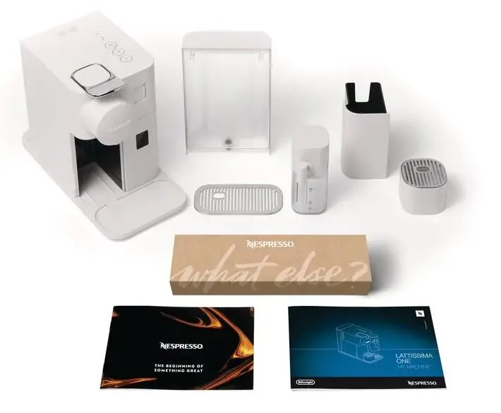 Ekspres DeLonghi Nespresso Lattissima One EN510.W