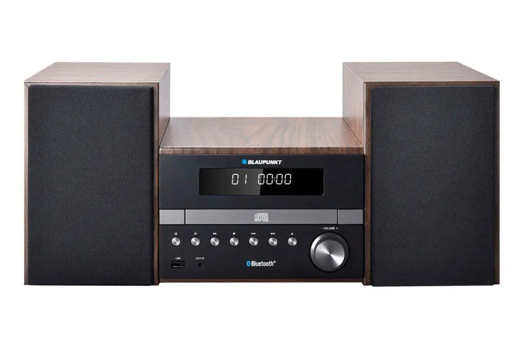 Wieża Blaupunkt MS46BT 100W Bluetooth Radio FM Czarno-brązowy