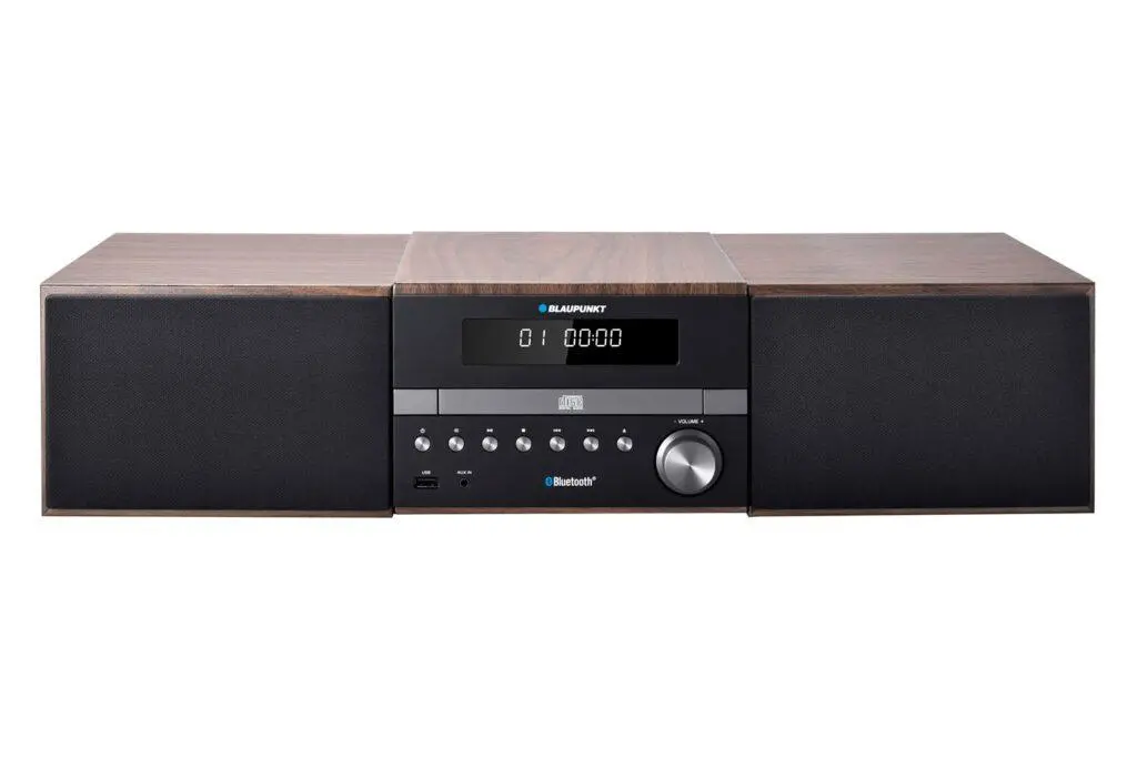 Wieża Blaupunkt MS46BT 100W Bluetooth Radio FM Czarno-brązowy
