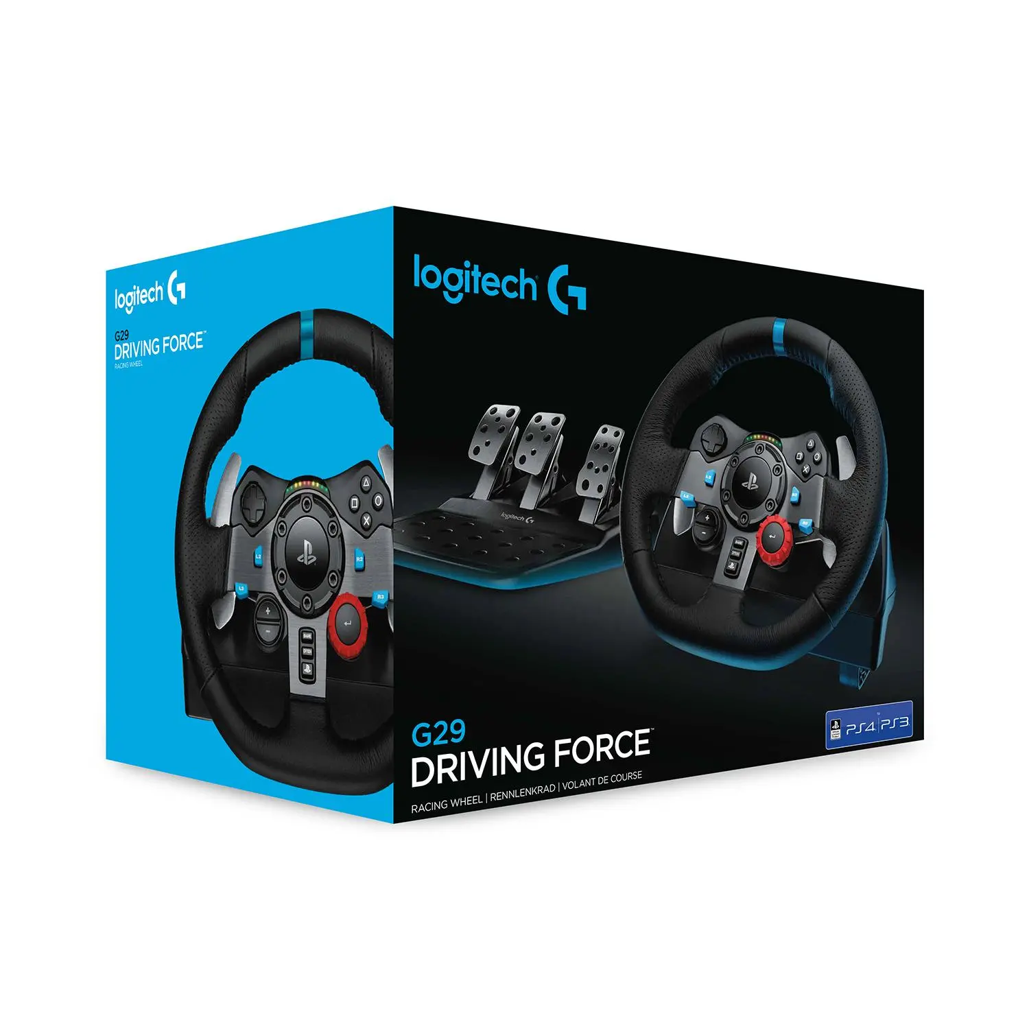 Kierownica Logitech G29 Racing Wheel z pedałami do PS5, PS4, PS3, PC Force Feedback