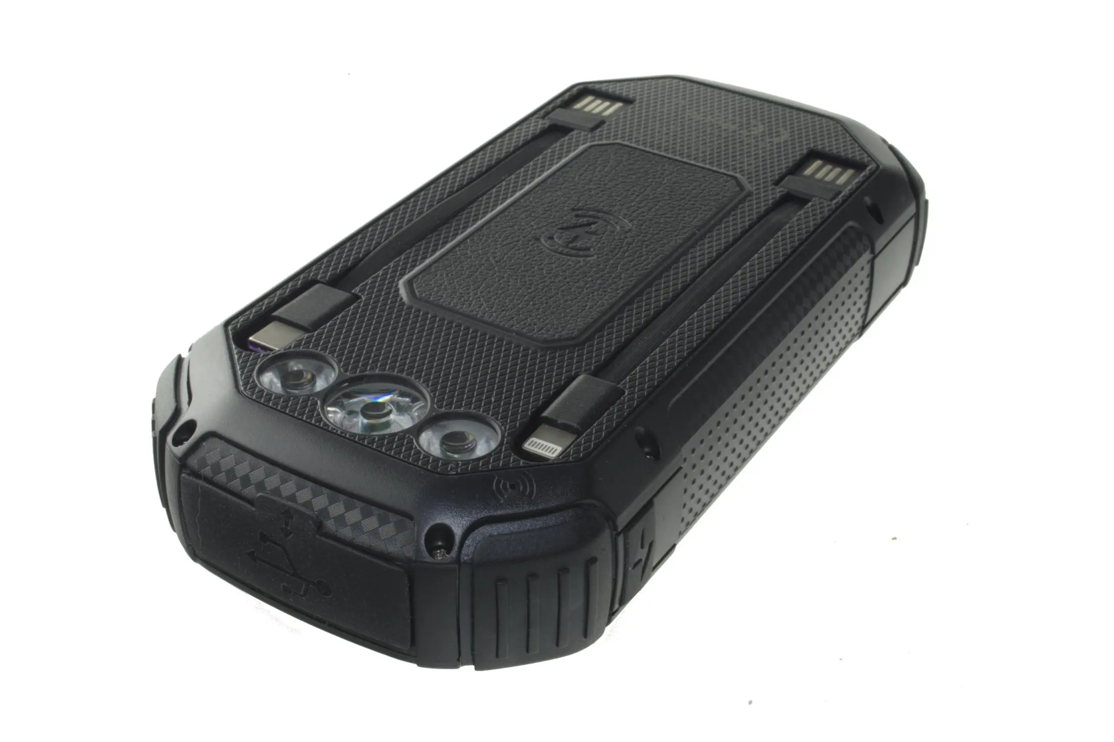 Powerbank solarny PowerNeed S20000C PD 18W USB-C 20000mAh 18W Czarny