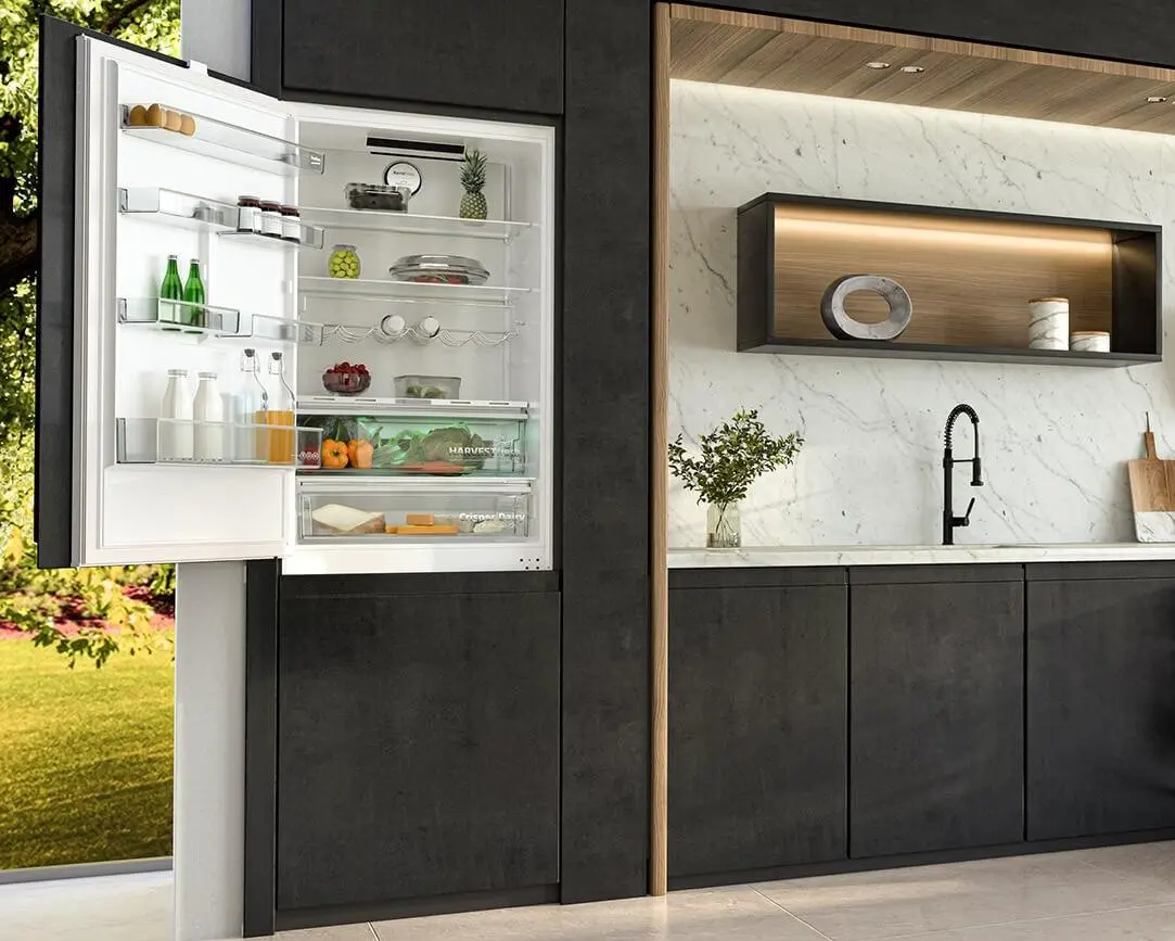 Lodówka Beko b300 BCNE400E40SN Pełny No Frost 194cm Szuflada z kontrolą wilgotności