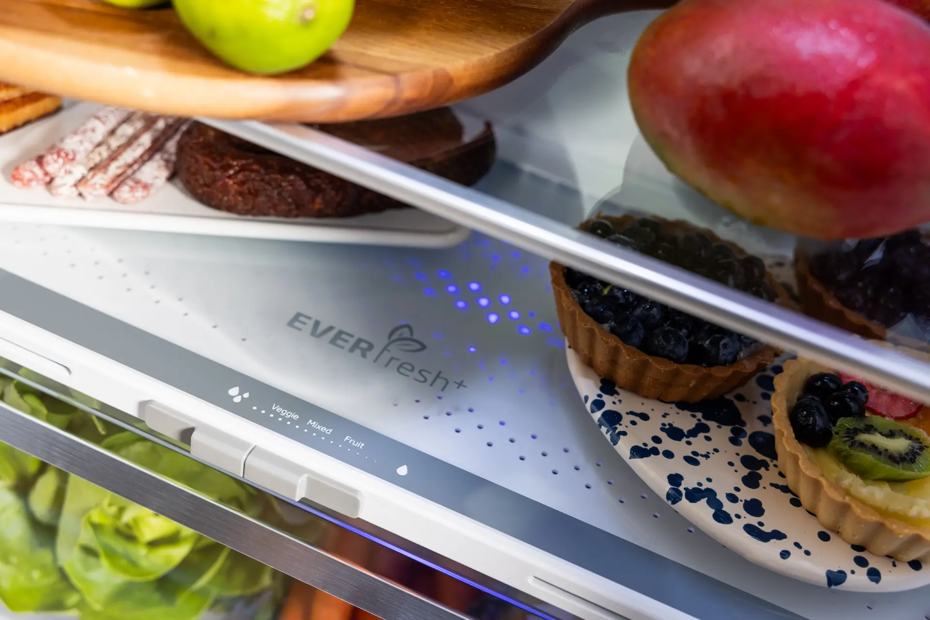 Lodówka Beko b300 BCNE400E40SN Pełny No Frost 194cm Szuflada z kontrolą wilgotności