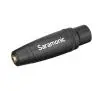 Adapter Saramonic SR2349 C-XLR+ - mini Jack TRS żeński / XLR męski