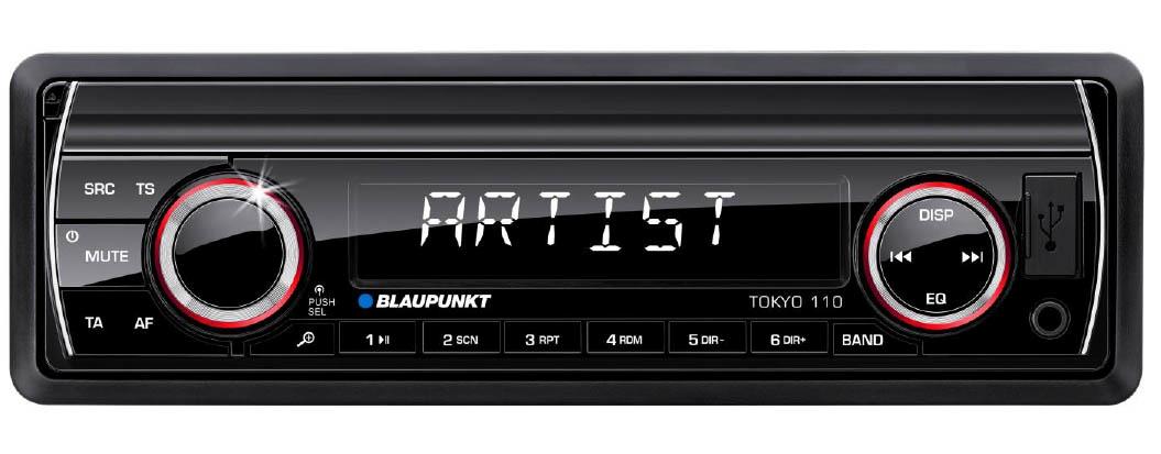 Radioodtwarzacz samochodowy Blaupunkt Tokyo 110 z USB/SD 4x50W